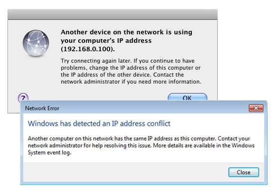 How To Resolve Ip Conflict Issue