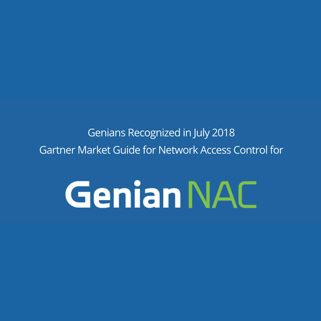 Genians Named a Representative Vendor in Gartner 2018 Market Guide for